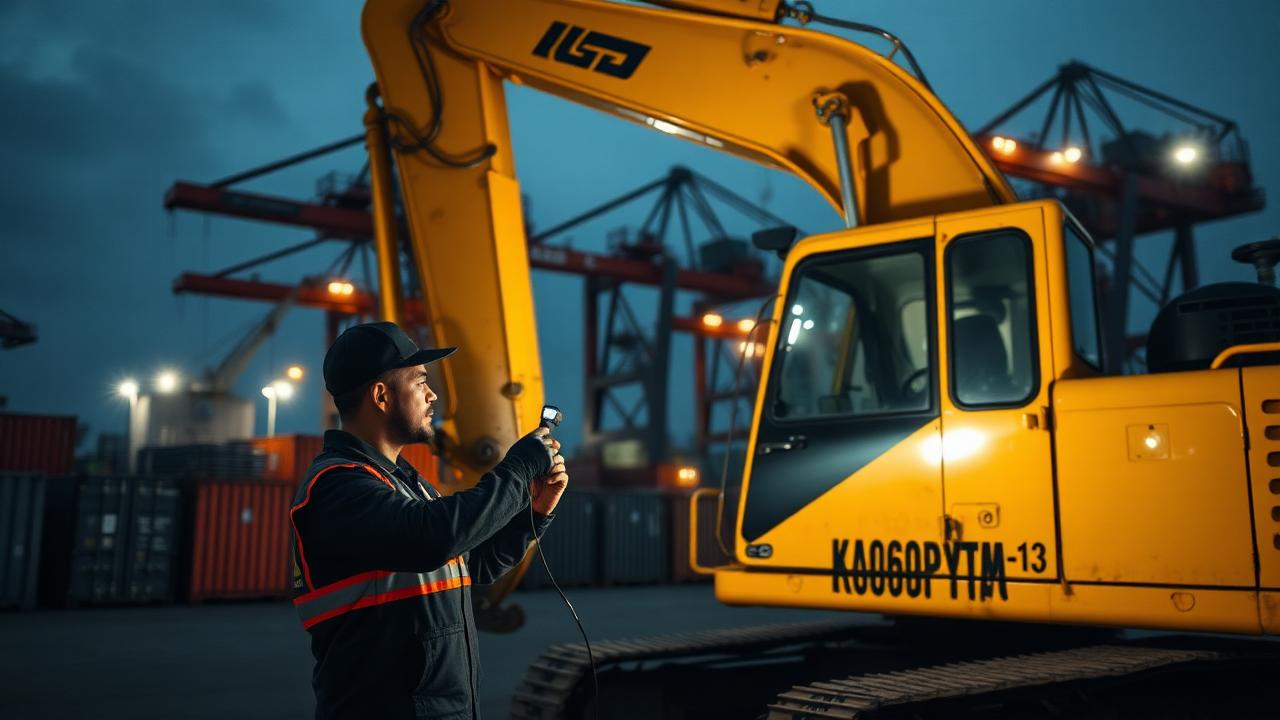 Осмотр техники в Корее